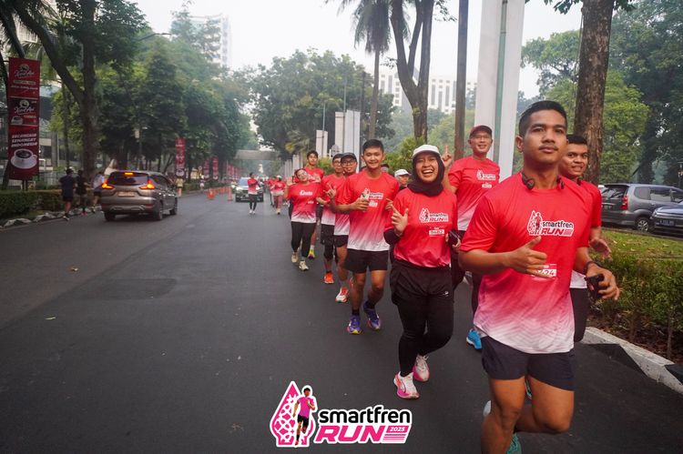 Race photo from Shakeout Run - Smartfren Run