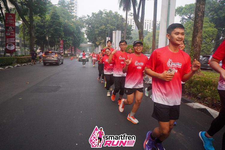Race photo from Shakeout Run - Smartfren Run