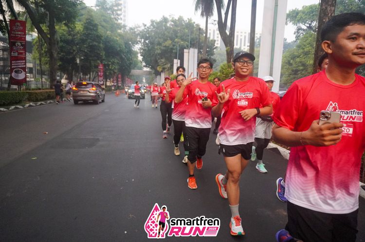 Race photo from Shakeout Run - Smartfren Run