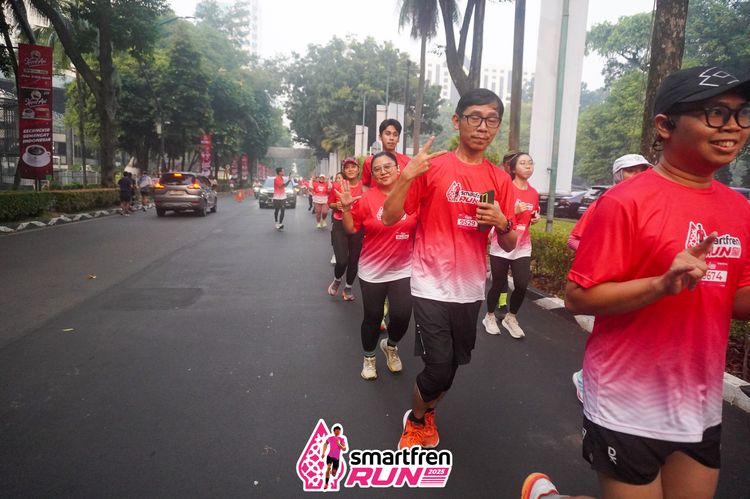 Race photo from Shakeout Run - Smartfren Run