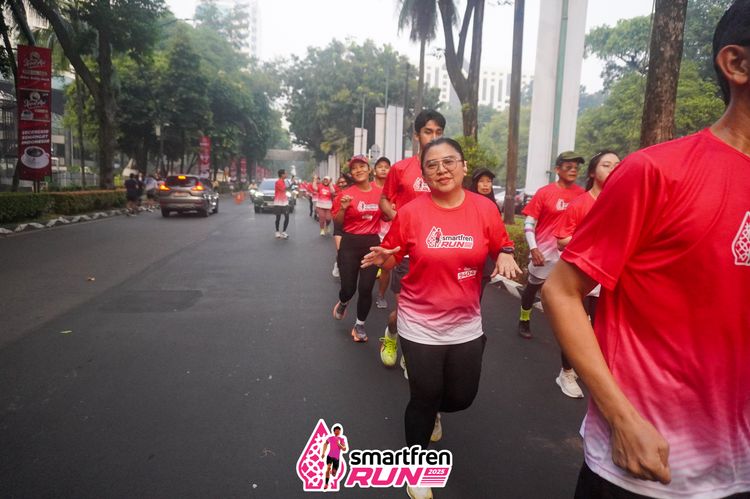 Race photo from Shakeout Run - Smartfren Run