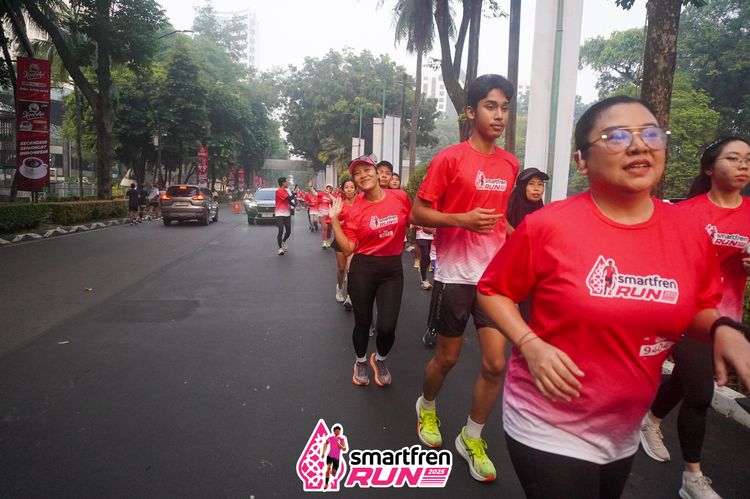 Race photo from Shakeout Run - Smartfren Run