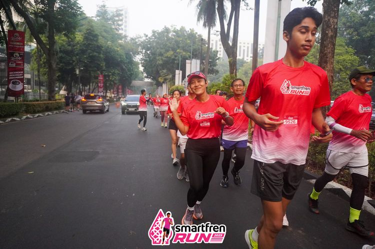 Race photo from Shakeout Run - Smartfren Run