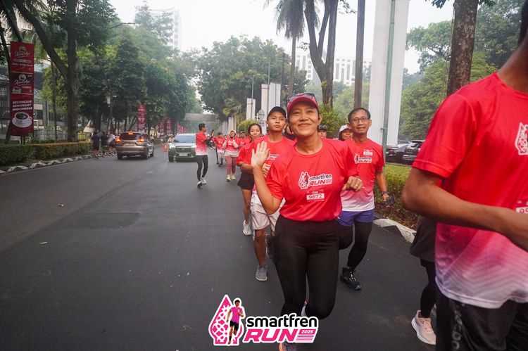 Race photo from Shakeout Run - Smartfren Run