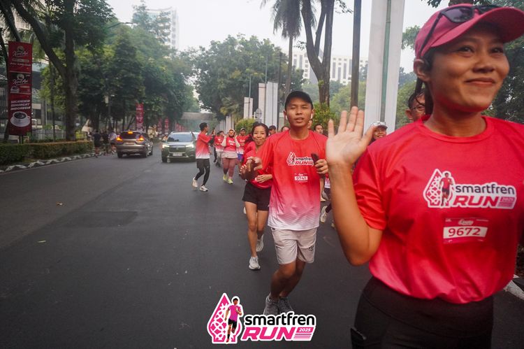Race photo from Shakeout Run - Smartfren Run