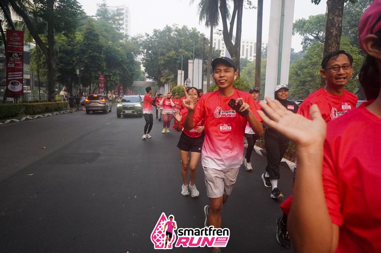 Race photo from Shakeout Run - Smartfren Run