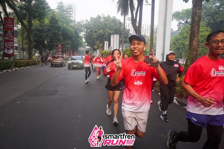 Race photo from Shakeout Run - Smartfren Run