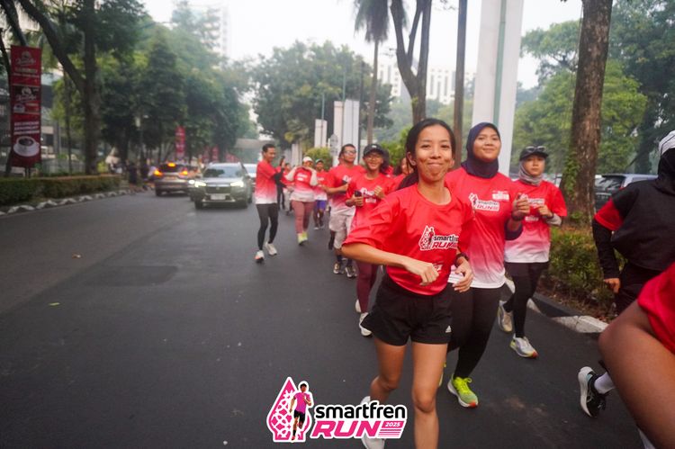 Race photo from Shakeout Run - Smartfren Run