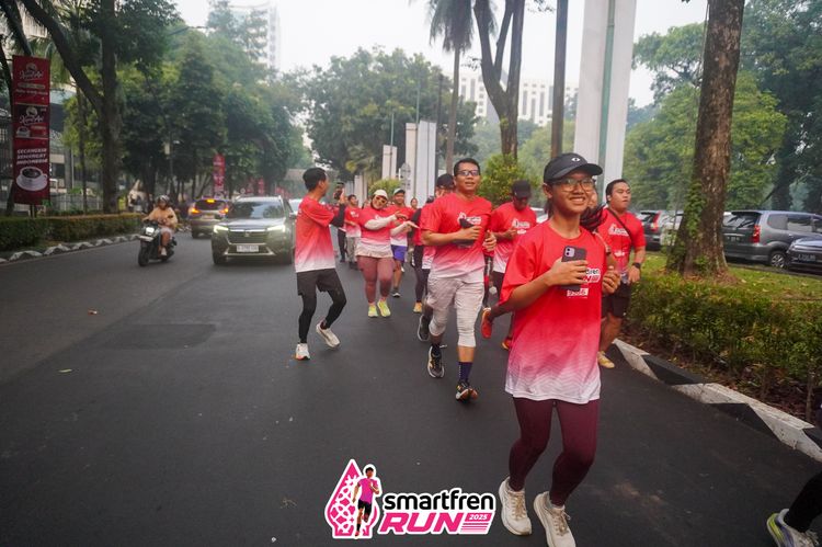 Race photo from Shakeout Run - Smartfren Run