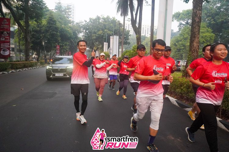 Race photo from Shakeout Run - Smartfren Run
