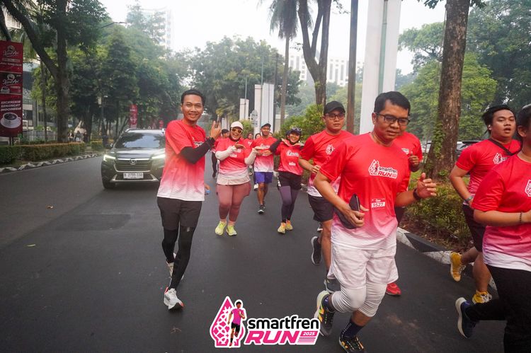 Race photo from Shakeout Run - Smartfren Run