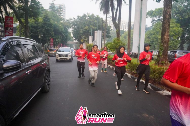 Race photo from Shakeout Run - Smartfren Run
