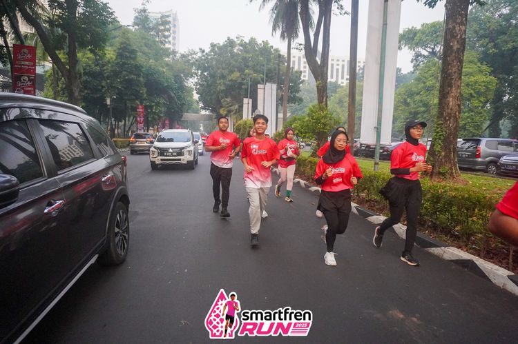 Race photo from Shakeout Run - Smartfren Run