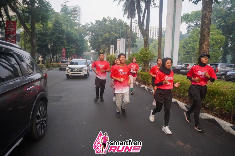 Race photo from Shakeout Run - Smartfren Run
