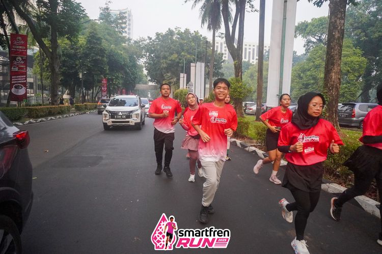 Race photo from Shakeout Run - Smartfren Run