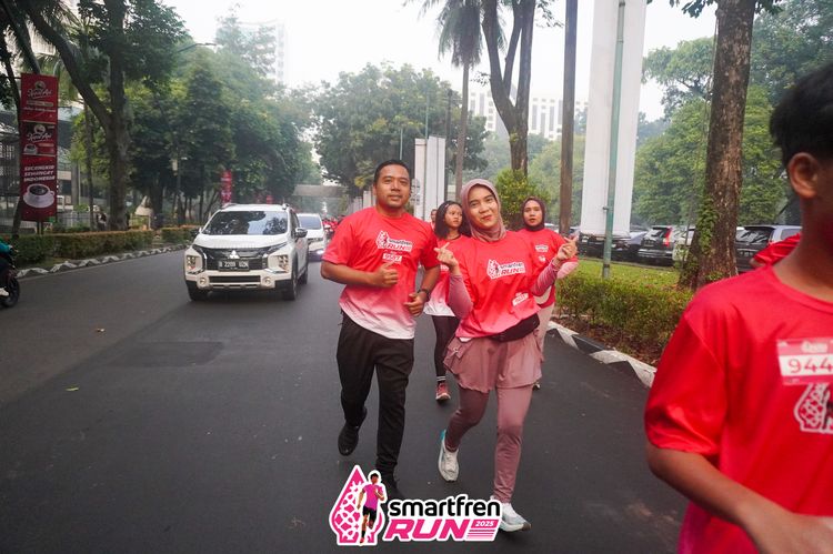 Race photo from Shakeout Run - Smartfren Run