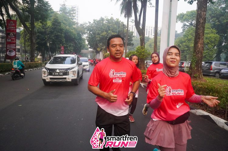 Race photo from Shakeout Run - Smartfren Run