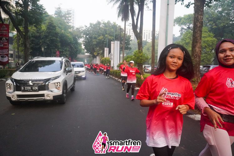 Race photo from Shakeout Run - Smartfren Run