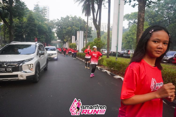 Race photo from Shakeout Run - Smartfren Run