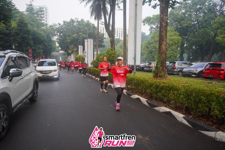Race photo from Shakeout Run - Smartfren Run