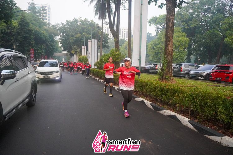 Race photo from Shakeout Run - Smartfren Run