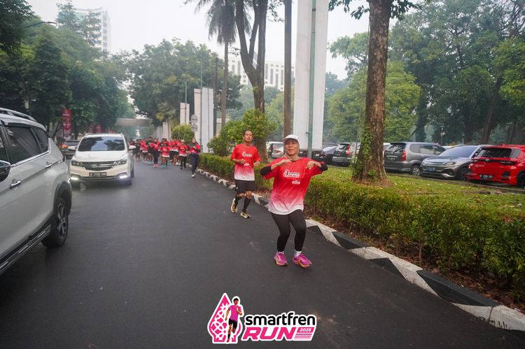 Race photo from Shakeout Run - Smartfren Run