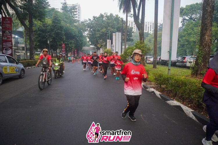 Race photo from Shakeout Run - Smartfren Run