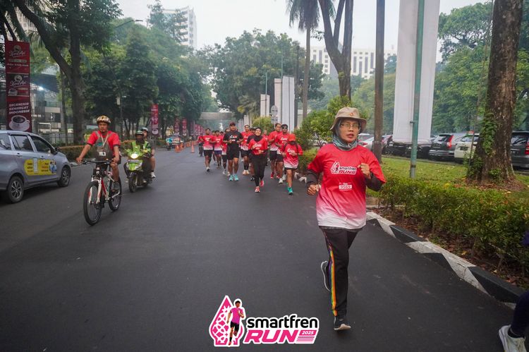 Race photo from Shakeout Run - Smartfren Run