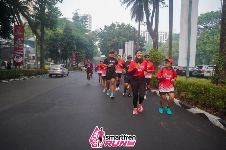 Race photo from Shakeout Run - Smartfren Run