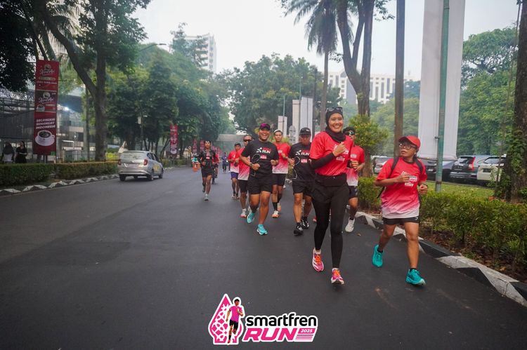 Race photo from Shakeout Run - Smartfren Run