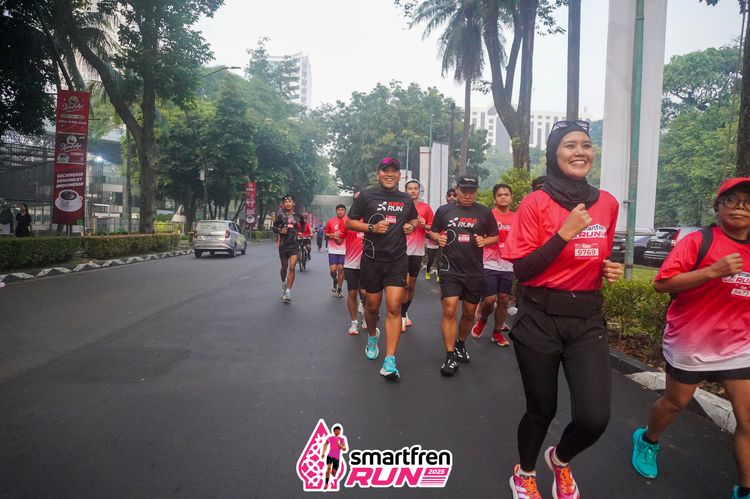 Race photo from Shakeout Run - Smartfren Run