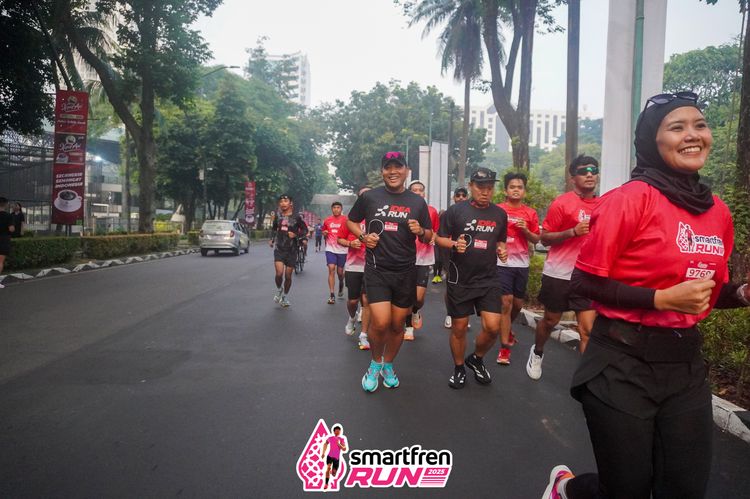Race photo from Shakeout Run - Smartfren Run