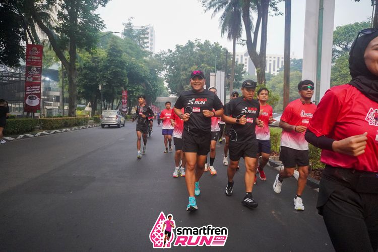 Race photo from Shakeout Run - Smartfren Run