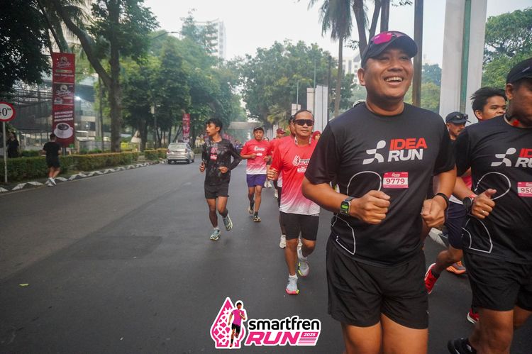 Race photo from Shakeout Run - Smartfren Run