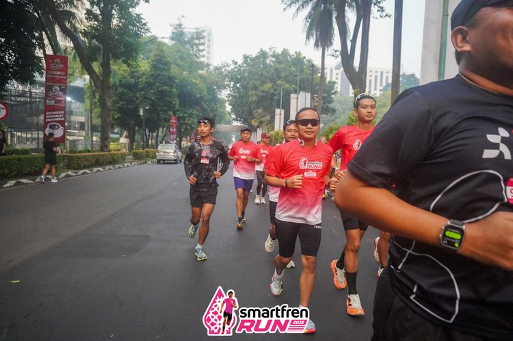 Race photo from Shakeout Run - Smartfren Run