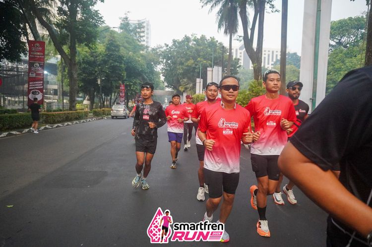 Race photo from Shakeout Run - Smartfren Run