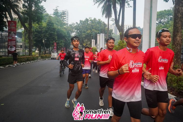 Race photo from Shakeout Run - Smartfren Run
