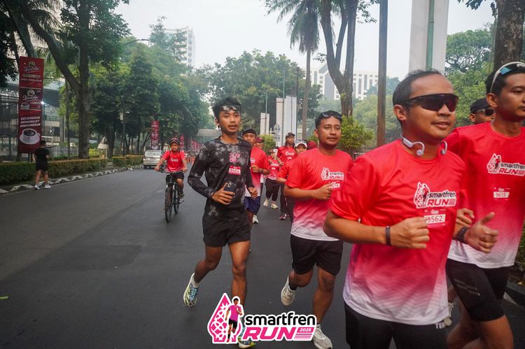 Race photo from Shakeout Run - Smartfren Run