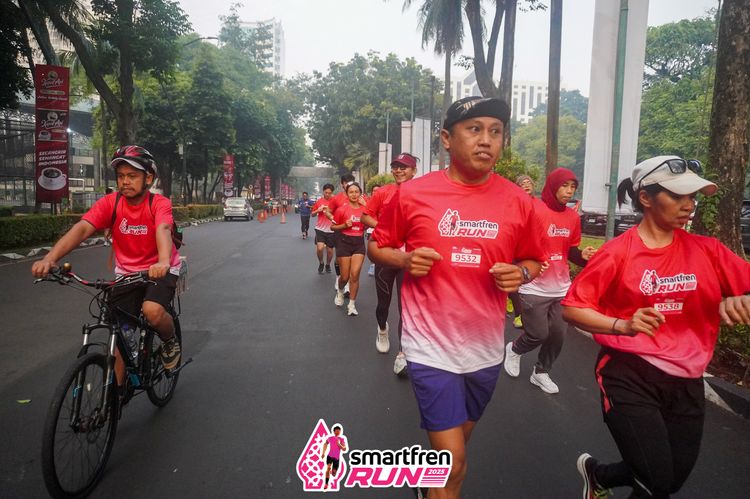 Race photo from Shakeout Run - Smartfren Run