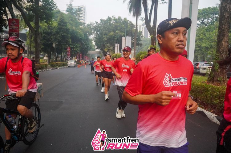 Race photo from Shakeout Run - Smartfren Run