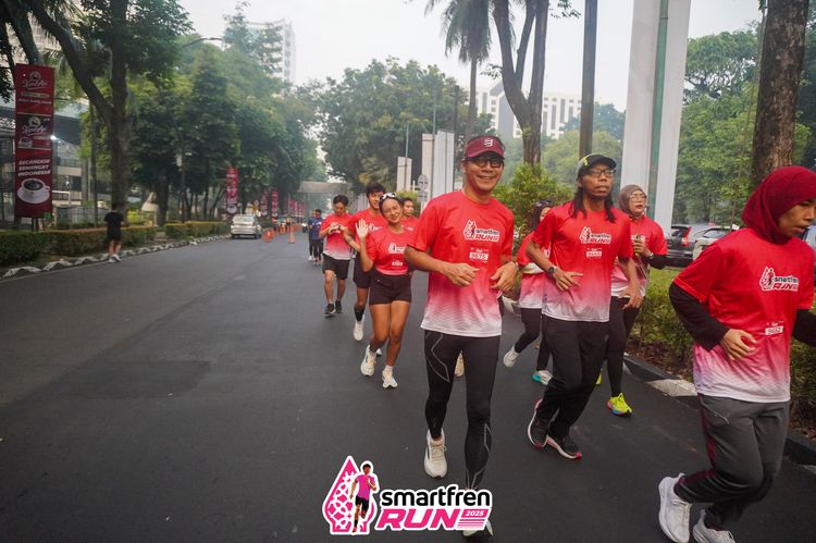 Race photo from Shakeout Run - Smartfren Run