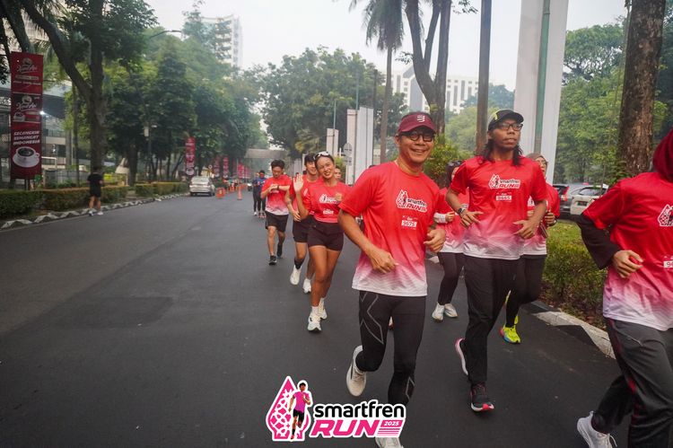 Race photo from Shakeout Run - Smartfren Run