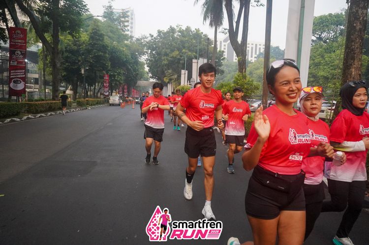 Race photo from Shakeout Run - Smartfren Run