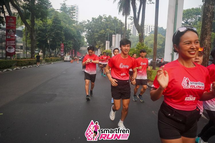 Race photo from Shakeout Run - Smartfren Run