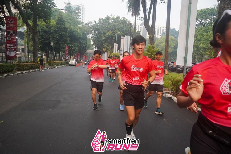 Race photo from Shakeout Run - Smartfren Run