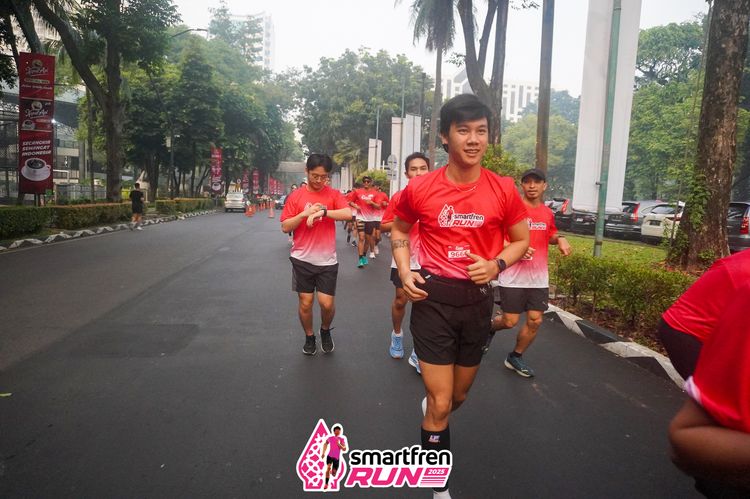 Race photo from Shakeout Run - Smartfren Run