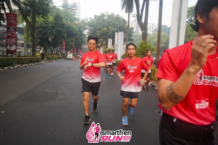 Race photo from Shakeout Run - Smartfren Run