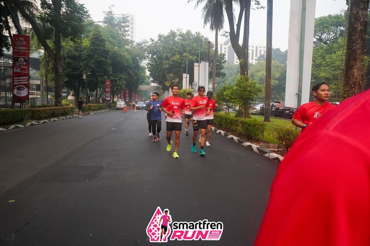 Race photo from Shakeout Run - Smartfren Run