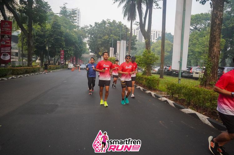Race photo from Shakeout Run - Smartfren Run