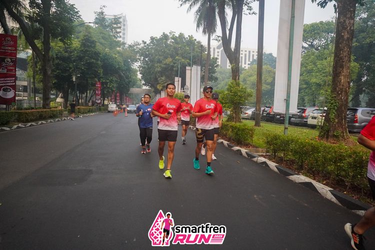 Race photo from Shakeout Run - Smartfren Run